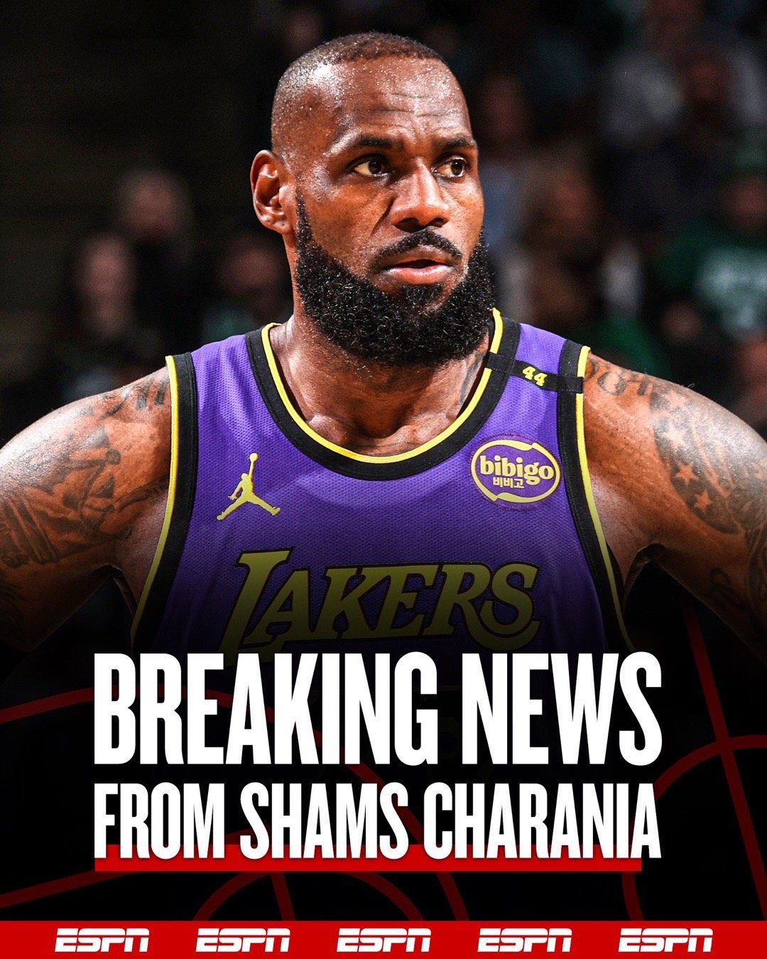 湖人客场力克篮网，詹姆斯上演26分